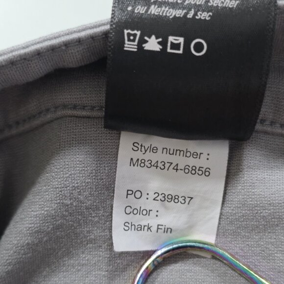 PAIGE Elmwood Jogger Pants Mens 34 Shark Fin Grey Pockets Stretch Transcend Knit - Picture 14 of 16